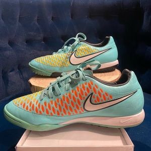 Rare! Nike Magista Onda IC  Indoor Soccer Shoes women's Sz 6.5 Turquoise